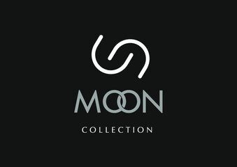 logo for business moon