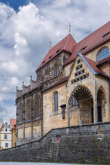 Fototapeta na wymiar Church of Our Lady, Bamberg, Germany