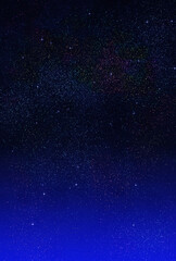 背景素材_水彩テクスチャ_夜空