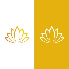 Beauty Vector lotus icon