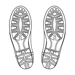 Rubber boots hand drawn vector illustration. Autumn waterproof wellington shoes. Classic rain proof boots. Sketch design element isolated on white. Galoshes, gumboots ink pen freehand drawing