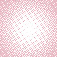 pink polka dots background