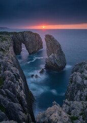 Sunset in Asturias