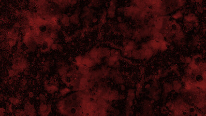 Dark red grunge texture background. Black and red hand painted brush grunge background. Beautiful stylist modern red texture background with smoke. Red grunge old paper texture background. watercolor