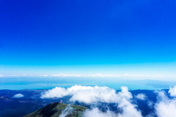 Obraz premium Scenic views of Dedegöl Dağları (2 975m/9 760ft a.s.l.) is a mountain, which offer rock climbing and hiking adventures in an alpine setting, Aksu, Isparta, Turkey
