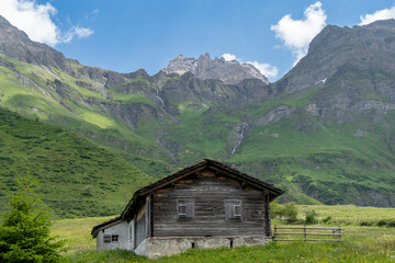 Fototapeta na wymiar Safiental in der Schweiz