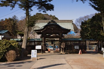 浄国寺　唐門　埼玉県　さいたま市