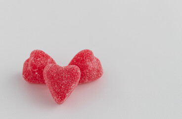 Valentine heart candy