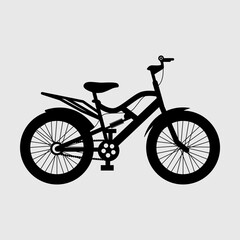 Fototapeta na wymiar Bicycle SVG Cut File, Mountain Bike Svg, Cycle Svg, Racing Cycle Svg, Cycling Svg, Sport Svg, Bicycle With Basket Svg, Retro Bike Svg, Vintage Bike Svg, Adult Bike Svg, 