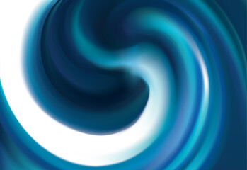 Vector background of swirling blue texture