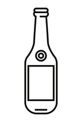 beer bottle drink sketch