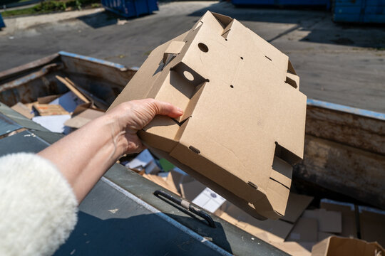 D&eacute;ch&egrave;terie tri du carton