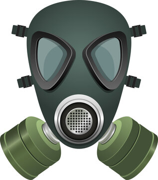 Gas mask clipart design illustration
