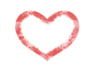 Fototapeta premium Heart Frame Background