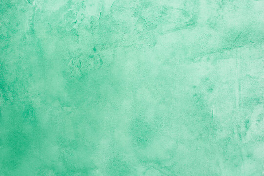 Grunge turquois, green background. Olive soft and bright ink texture. Modern paint natural colors. Template for banner. High Resolution watercolor texture. Brushstroke. Copy space for text, design