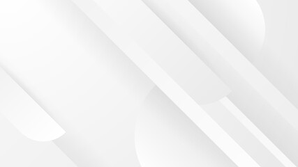 Abstract white background. Minimal geometric white light background abstract design.