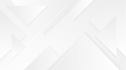 Abstract white background. Minimal geometric white light background abstract design.