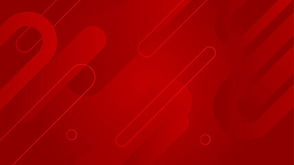 Modern red abstract background