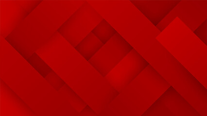 Abstract lines pattern technology on red gradients background