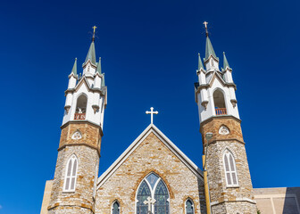 Fototapeta premium St. Mark's Episcopal Church in Grand Rapids downtown.
