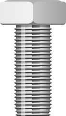 Hex bolt clipart design illustration