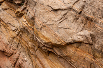 close up of rock texture sandstone