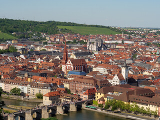 Fototapeta na wymiar Würzburg am Main