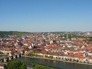 Fototapeta na wymiar Würzburg am Main
