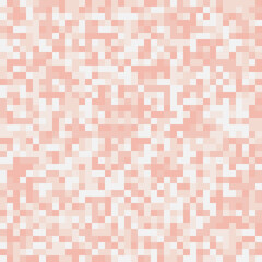 pixel background in shades of pink, colorful cubes
