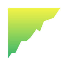 gradient corner border element
