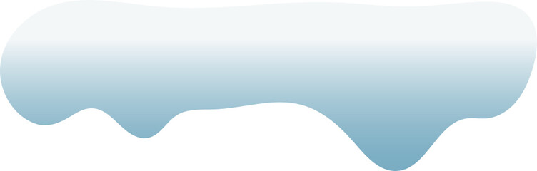 Snow caps clipart design illustration