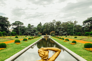Parque en la ciudad de rosario argentina