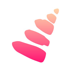 gradient abstract dotted element
