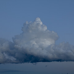 blue sky with clouds