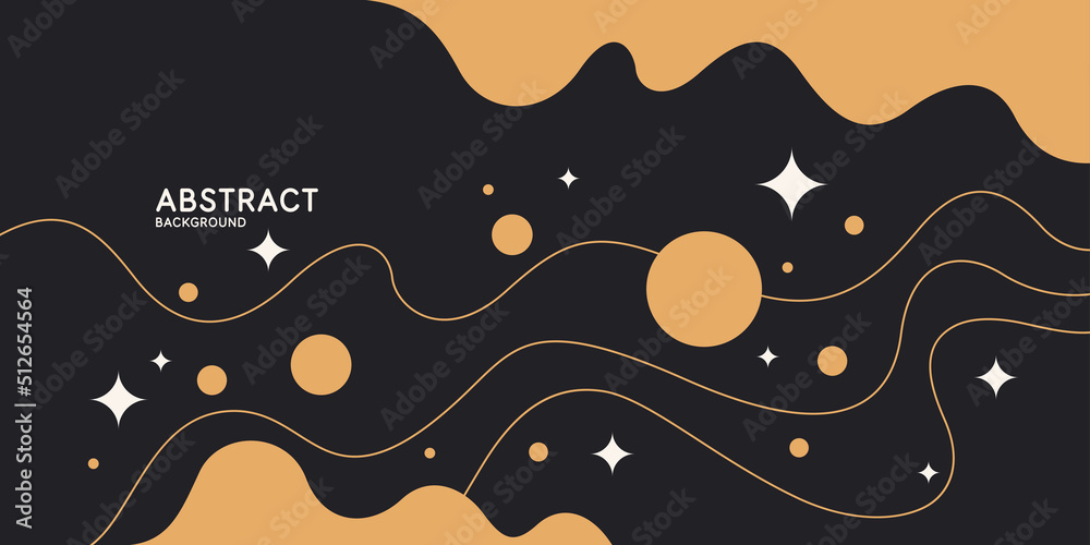 Poster modern backgrounds with abstract elements and dynamic shapes. compositions of geometric shapes. vect