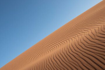 Dunas en el desierto