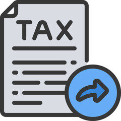 Send Tax Return Icon