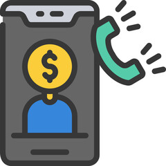 Client Phone Call Icon