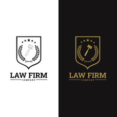 justice law logo design template. attorney at law logo, simple logo, logo for business