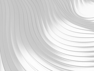 Fototapeta premium Wave curved abstract background surface