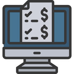 Online Bill payment Icon