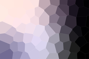 Fototapeta na wymiar Cream, purple, and black low poly rock texture pattern background.