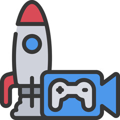 Launch Live Stream Icon