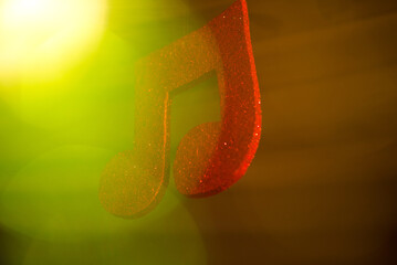 close up photo of a musical note