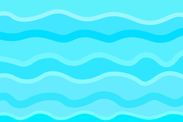 Abstract nautical wallpaper of the surface. Wavy sea background. Pattern with lines and waves. Multicolored texture. Decorative style. Doodle for design