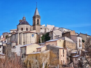 view of Cocullo in Abruzzo Italy