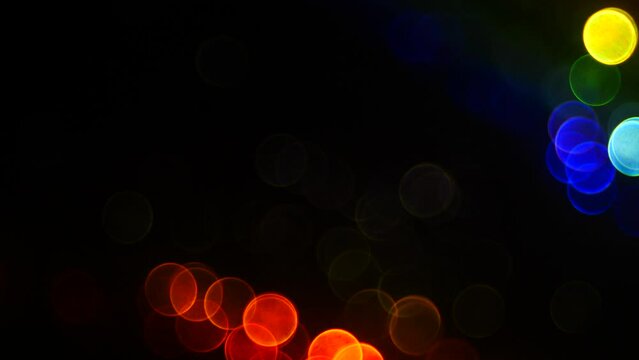 Vintage Lens Bubble Bokeh for transitions and overlays