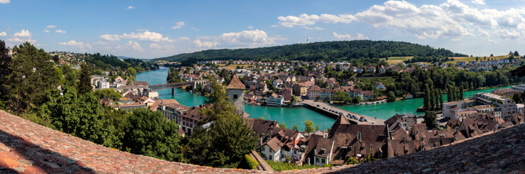 Blick von der Munot in Schaffhausen