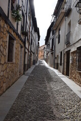 Fototapeta na wymiar calle de Covarrubias, Burgos