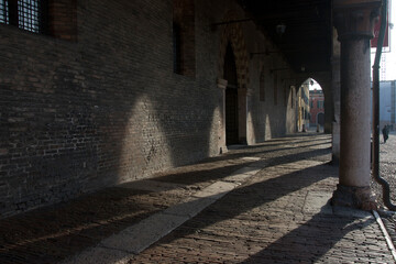 centro storico deserto